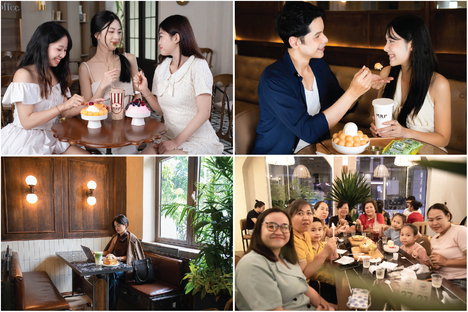 các trải nghiệm khách hàng tại MrP Bingsu & Tea